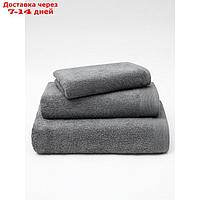 Комплект махровых полотенец Graphite, размер 30х50 см, 50х100 см, 70х140 см
