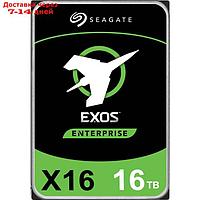 Жесткий диск Seagate SATA-III 16TB ST16000NM001G Server Exos X16 512E (7200rpm) 256Mb 3.5" 1029336