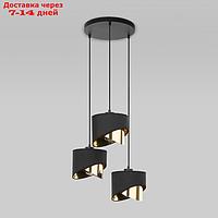 Светильник подвесной TK Lighting Grant Black 4876, E27, 3х40Вт, 400х400 мм, цвет чёрный