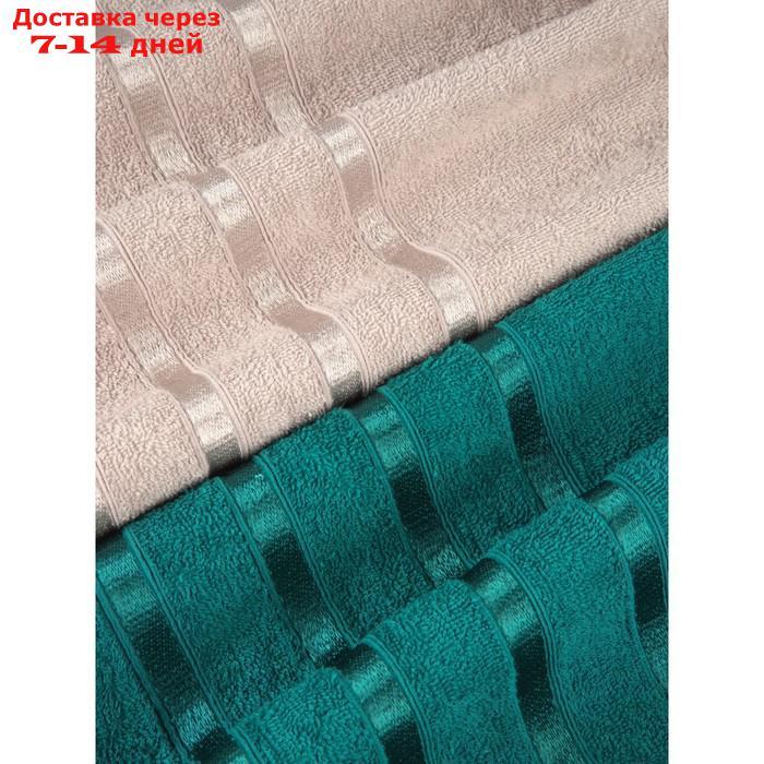 Комплект махровых полотенец Oasis, размер 50х80 см - 2 шт, 70х130 см - 2 шт - фото 10 - id-p226901036