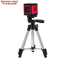 Уровень лазерный MTX XQB RED Pro SET 350185, красный, штатив, ± 0.2 мм/м, 1/4", 10 м
