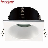 Светильник встраиваемый Mantra Comfort ip65, GU10, 1х12Вт, 85х85х45 мм, цвет чёрный