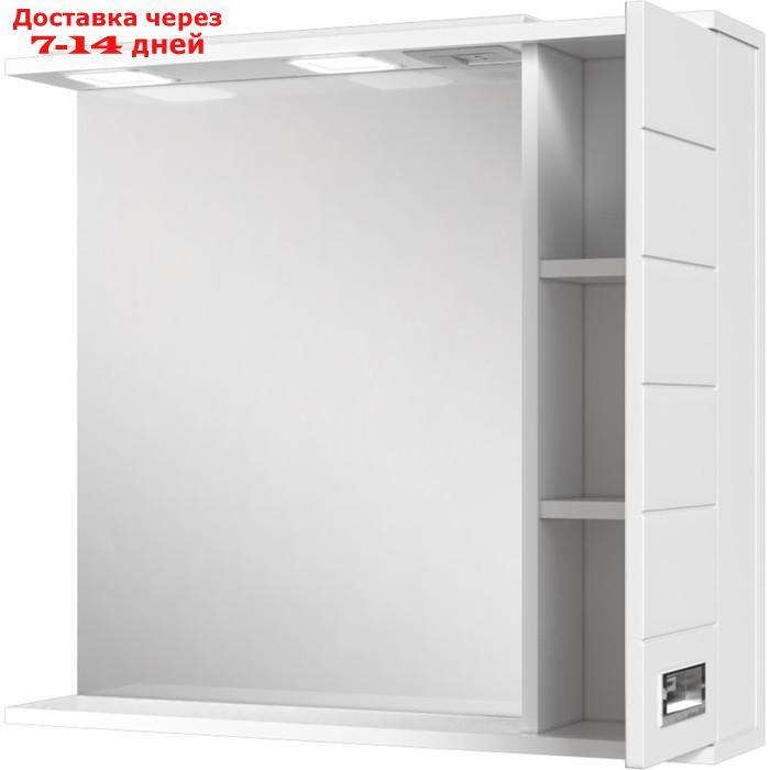Комплект мебели для ванной Домино Cube Elen 65, без ящика, правый - фото 5 - id-p226871298