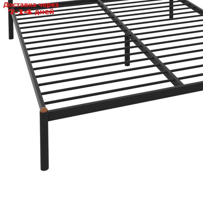 Кровать "Софья Плюс", 1600×2000 мм, металл, цвет чёрный - фото 2 - id-p226871310
