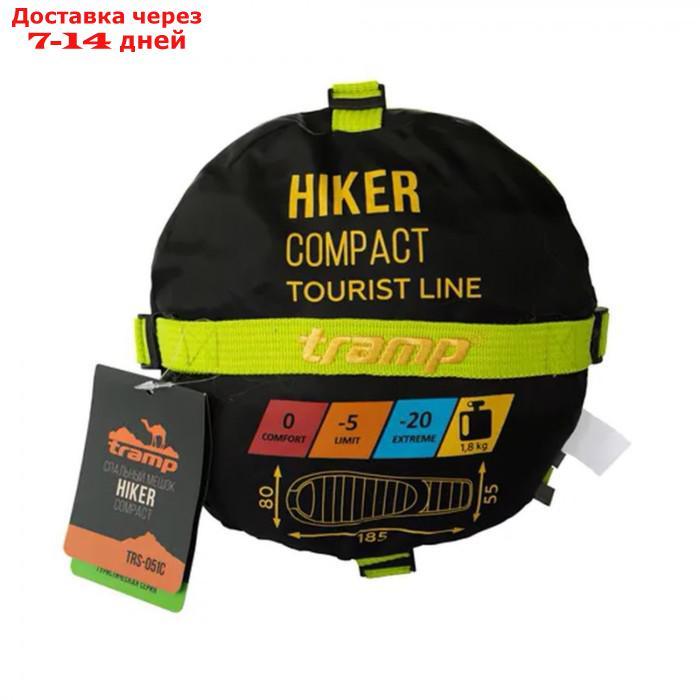 Спальный мешок Tramp TRS-051C, Hiker Compact, левый - фото 10 - id-p226868547