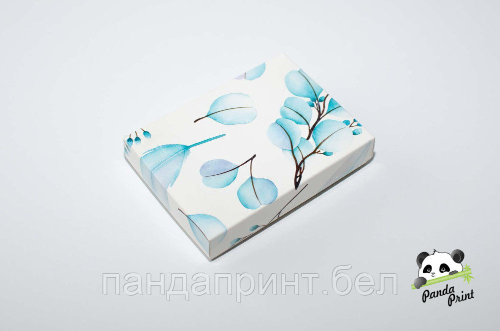 Коробка 150х110х30 Настроение свежести (белое дно)