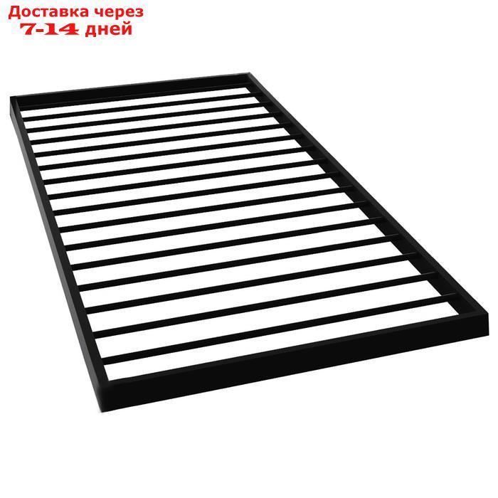 Кровать "Вероника Мини Люкс", 800×2000 мм, металл, цвет чёрный - фото 2 - id-p226871318