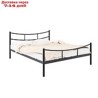 Кровать "Софья Плюс", 1400×2000 мм, металл, цвет чёрный