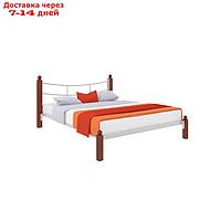 Кровать "Софья Люкс", 1800×2000 мм, металл, цвет белый