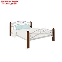 Кровать "Надежда Люкс Плюс", 1600×2000 мм, металл, цвет белый