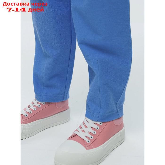 Брюки для девочек, рост 140 см, цвет джинс - фото 6 - id-p226872423