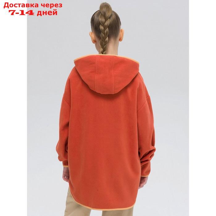 Куртка для девочек, рост 158 см, цвет терракотовый - фото 2 - id-p226872447
