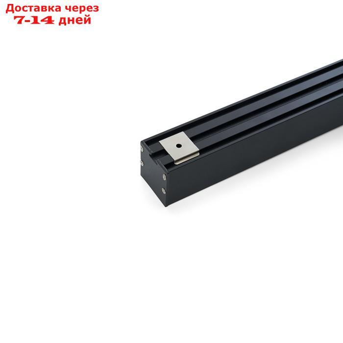 Профиль накладной для светодиодной ленты Feron, CAB256, 2 м, цвет чёрный - фото 5 - id-p226913545