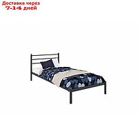 Кровать "Милана Мини", 900×1900 мм, металл, цвет чёрный
