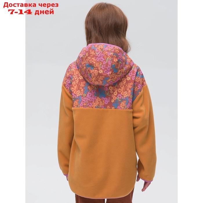 Куртка для девочек, рост 140 см, цвет янтарный - фото 3 - id-p226872456
