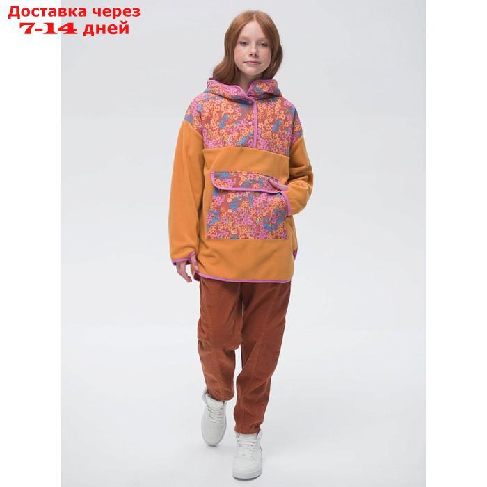 Куртка для девочек, рост 140 см, цвет янтарный - фото 7 - id-p226872456