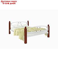 Кровать "Каролина Люкс Плюс", 1800×2000 мм, металл, цвет белый
