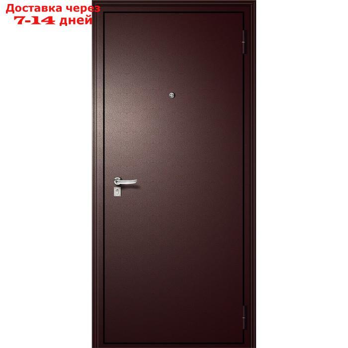 Входная дверь GOOD LITE 3, 860×2050 мм, левая, цвет антик медь - фото 1 - id-p226904096