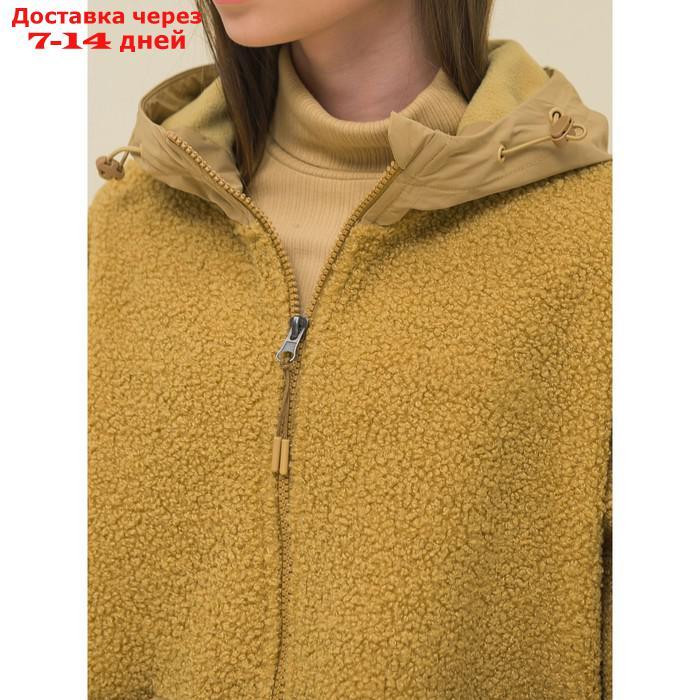 Куртка для девочек, рост 86 см, цвет бежевый - фото 2 - id-p226872471