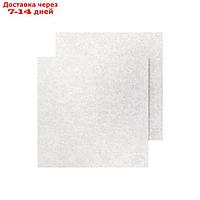 Плита фиброцементная "Фибра", 1200×800×9 мм, цвет серый