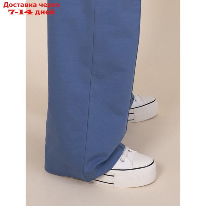 Брюки для девочек, рост 128 см, цвет джинс - фото 5 - id-p226872482