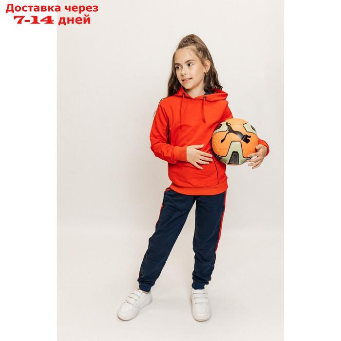 Костюм спортивный для девочек Isee, рост 164-170 см, цвет красный, синий - фото 1 - id-p226872522