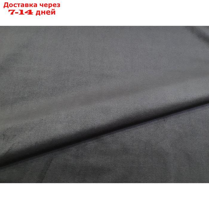 Прямой диван "Милтон", механизм еврокнижка, микровельвет, цвет коричневый - фото 10 - id-p226922017