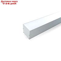 Профиль накладной для светодиодной ленты Feron, CAB265, 2 м, цвет серебро