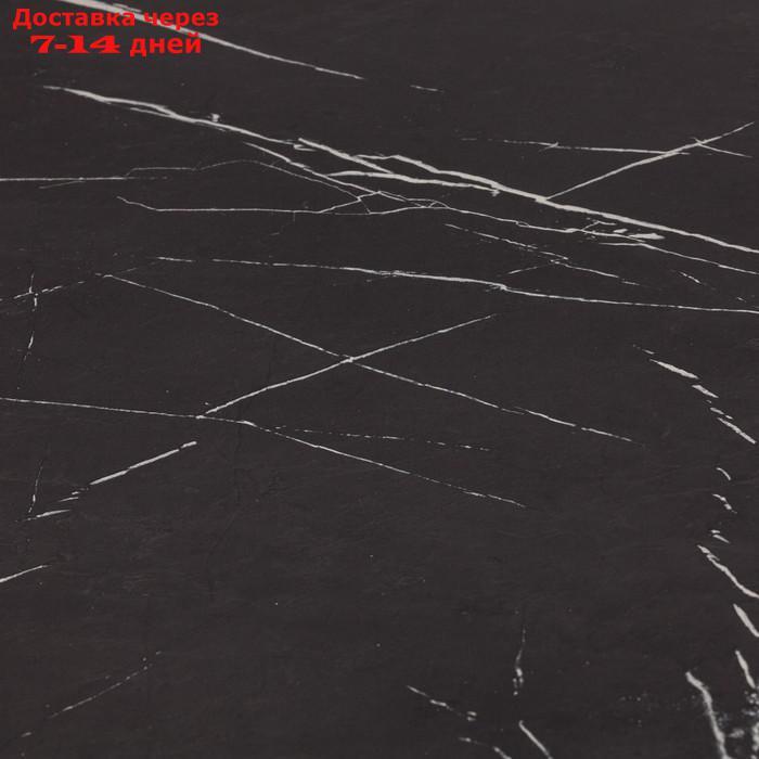 Стол обеденный TIBI ЛДСП, мрамор черный/белый 68,6х110х75 см - фото 4 - id-p226920333