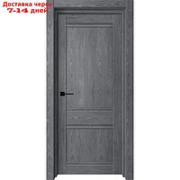 Дверное полотно "Альфа 2", 900×2000 мм, глухое, цвет ольха серая