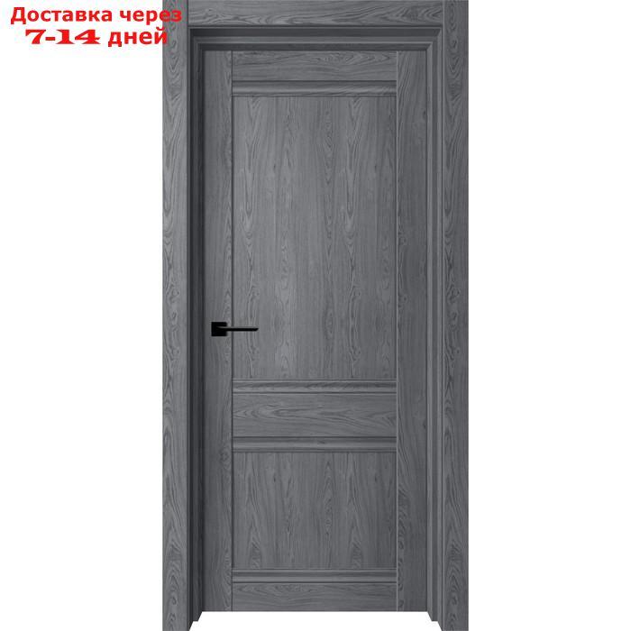 Дверное полотно "Альфа 2", 900×2000 мм, глухое, цвет ольха серая - фото 1 - id-p226904216