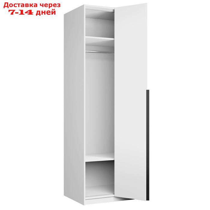 Шкаф гармошка "Локер", 800×530×2200 мм, штанга, цвет белый снег - фото 3 - id-p226920345
