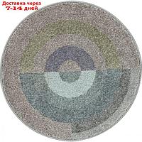 Ковёр круглый Merinos Sofit, размер 67x67 см, цвет multicolor