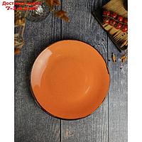Тарелка мелкая Porland Orange, d=28 см