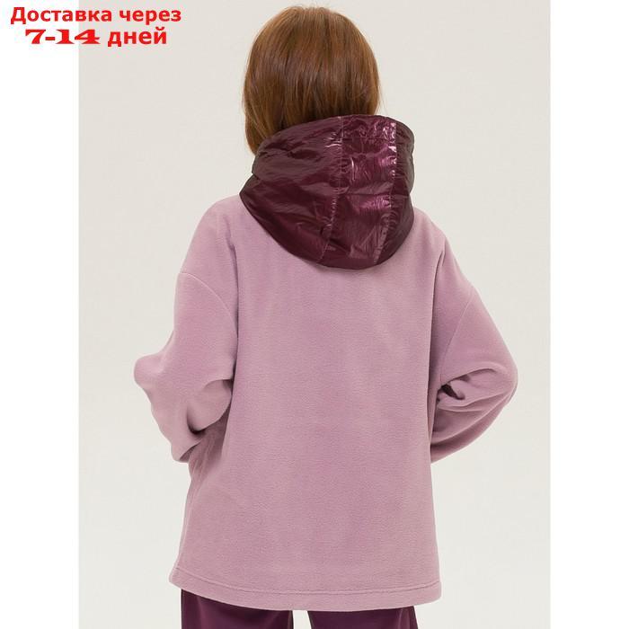 Куртка для девочек, рост 146 см, цвет сиреневый - фото 5 - id-p226934631