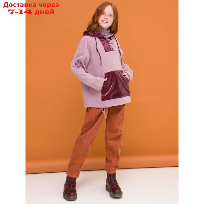 Куртка для девочек, рост 146 см, цвет сиреневый - фото 6 - id-p226934631