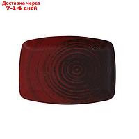 Блюдо прямоугольное Porland Red, размер 32х23 см