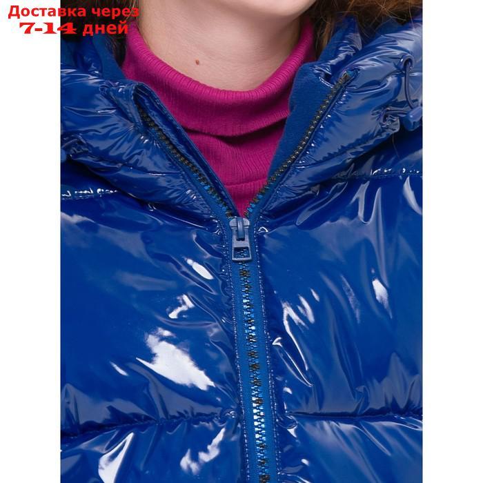 Пальто для девочек, рост 146 см, цвет синий - фото 3 - id-p226934639