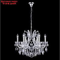 Люстра Crystal Lux, Hollywood 2010/306, E14, 6х40 Вт, 52х63х63 см, цвет хром