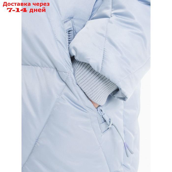 Пальто для девочек, рост 128 см, цвет серый - фото 4 - id-p226934648