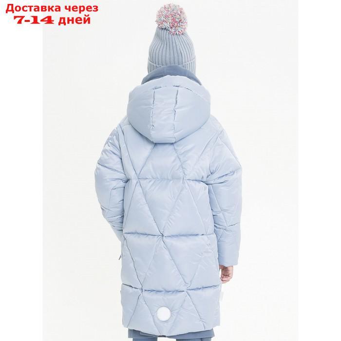 Пальто для девочек, рост 128 см, цвет серый - фото 5 - id-p226934648