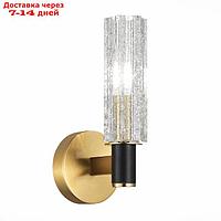 Бра St Luce. SL1238.301.01. Casali. 1х40 Вт, E14, 10х24,7 см, цвет латунь