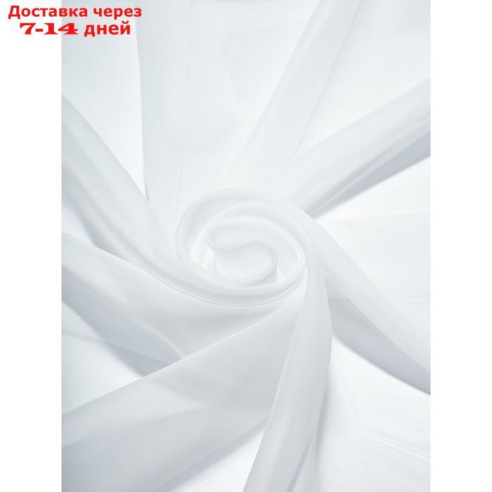 Тюль "Марио", размер 500x280 см, цвет белый - фото 4 - id-p226927528