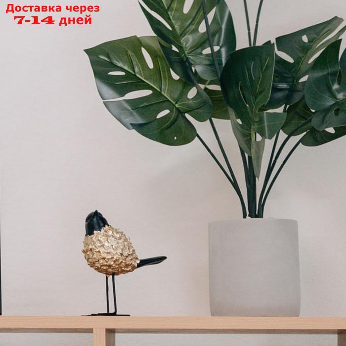 Декоративная "Птица", 160×80×150 мм, цвет золотой / чёрный - фото 5 - id-p226923863