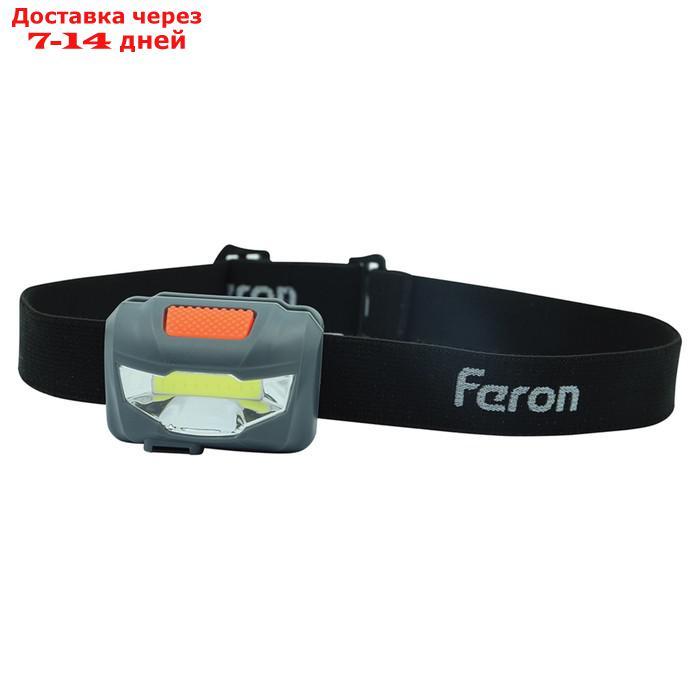 Фонарь налобный Feron TH2301 с аккумулятором 3W 1COB USB IP44, пластик - фото 7 - id-p226929796