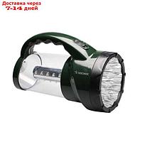 Фонарь-светильник аккумуляторный КОСМОС, Accu AP2008L-LED 24LED + 19LED, АКБ, 4В, 2А.ч