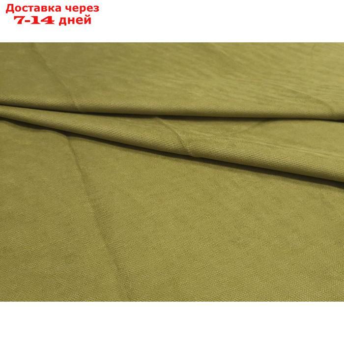Угловой диван "Мансберг", механизм еврокнижка, угол левый, микровельвет, цвет зелёный - фото 2 - id-p226922180