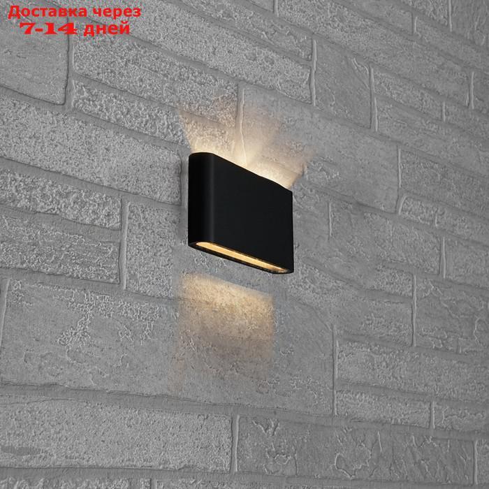 Светильник уличный Feron DH505, IP54, LED, 8 Вт, 175х27х90 мм, цвет чёрный - фото 3 - id-p226913064