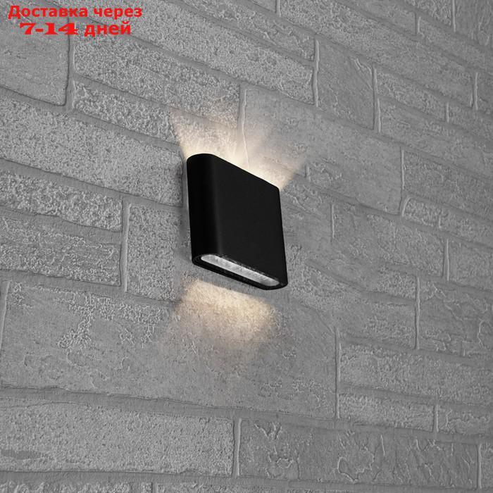 Светильник уличный Feron DH504, IP54, LED, 4 Вт, 115х27х88 мм, цвет чёрный - фото 2 - id-p226913065