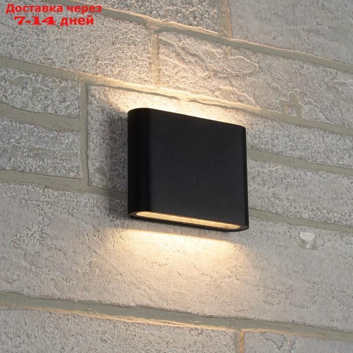 Светильник уличный Feron DH504, IP54, LED, 4 Вт, 115х27х88 мм, цвет чёрный - фото 3 - id-p226913065